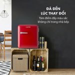Tủ lạnh Audrey Mini Retro 48L Klarstein 1003334511.jpg